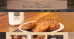 Desktop Screenshot of anthonyscookies.com