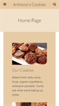 Mobile Screenshot of anthonyscookies.com